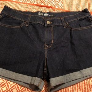 Dark Wash Shorts